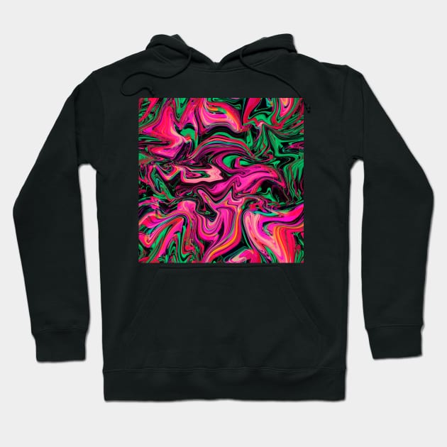 Trippy Marble 2 Hoodie by Melisaura